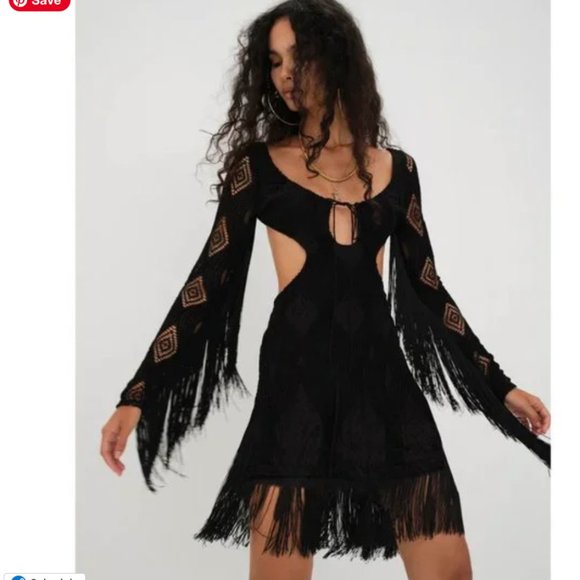 NEW For love & lemons Aubrey Mini dress - Picture 3 of 5